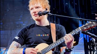 Ed Sheeran - Talking + Lego House 24/06/2022 Mathematics Tour - Wembley Stadium, London