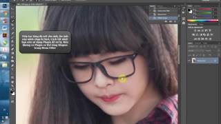 blend & retouch- video hướng dẫn xử lí hình bị soft + làm tóc mượt như tranh+ blend màu screenshot 5