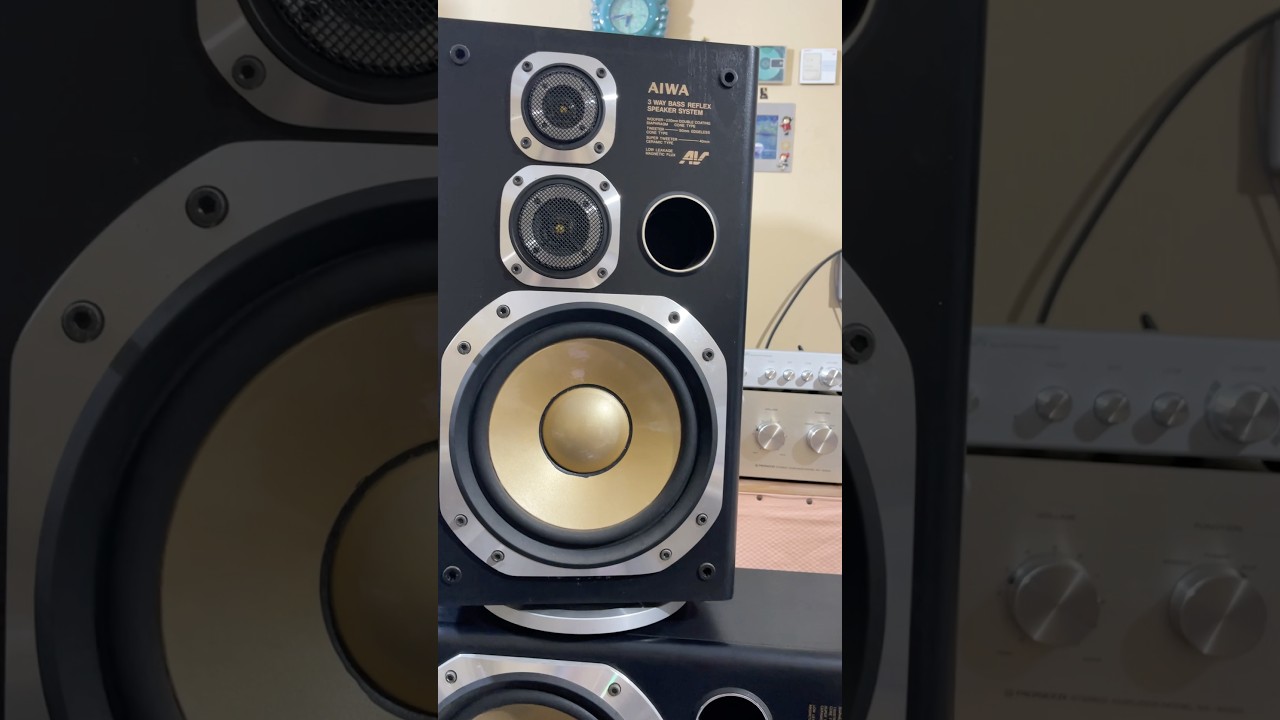 Aiwa SX-S505A 3way speaker 75W #japan #japan #test #sony #fyp #fyp