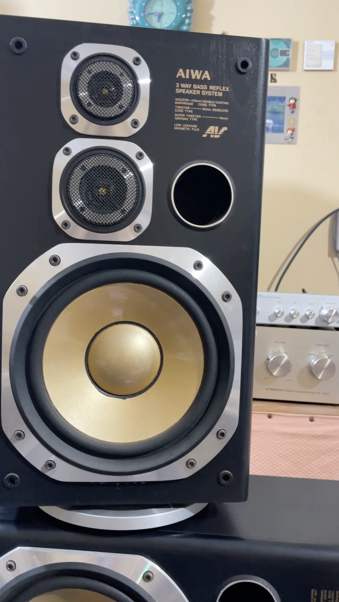 Aiwa SX-S505A 3way speaker 75W #japan #japan #test #sony #fyp #fyp