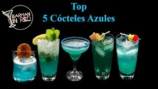 TOP 5 MEJORES COCTELES AZULES