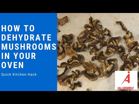 Video: Can Mushrooms Be Dried In The Microwave