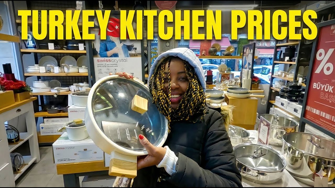 «Насколько дороги магазины кухонной утвари в Стамбуле?»