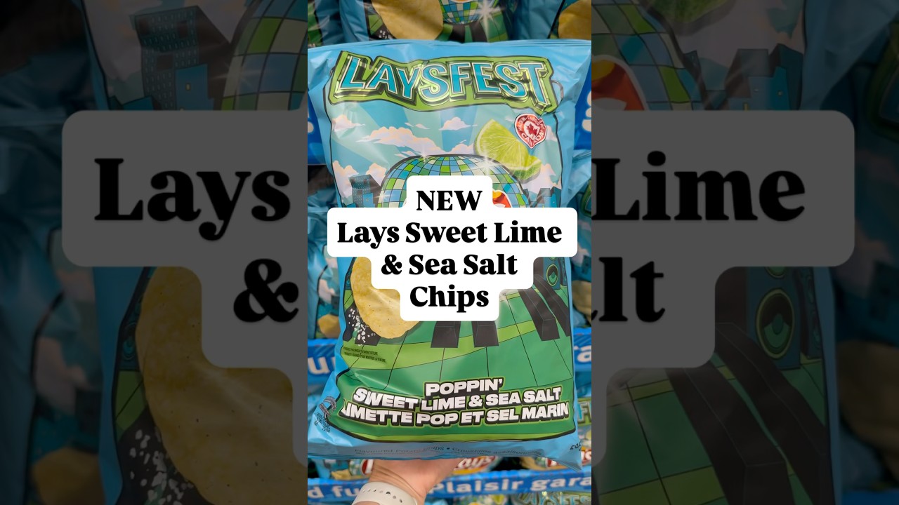 NEW Lay’s Sweet Lime and Sea Salt Chips at Costco Canada 