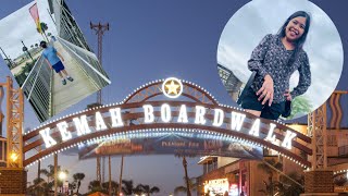 Hunting for seafood at Kemah, Texas!