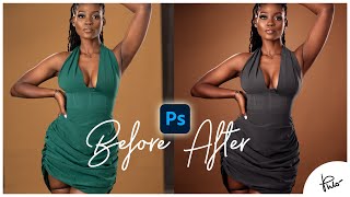 PORTRAIT & SKIN RETOUCHING TO MAKE YOUR STUDIO PICTURES POP | photoshop tutorial. Start to Finish