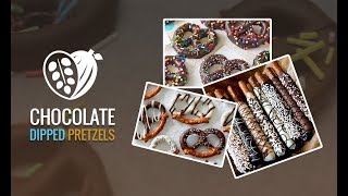 Amazing Chocolate Dipped Pretzels Recipe