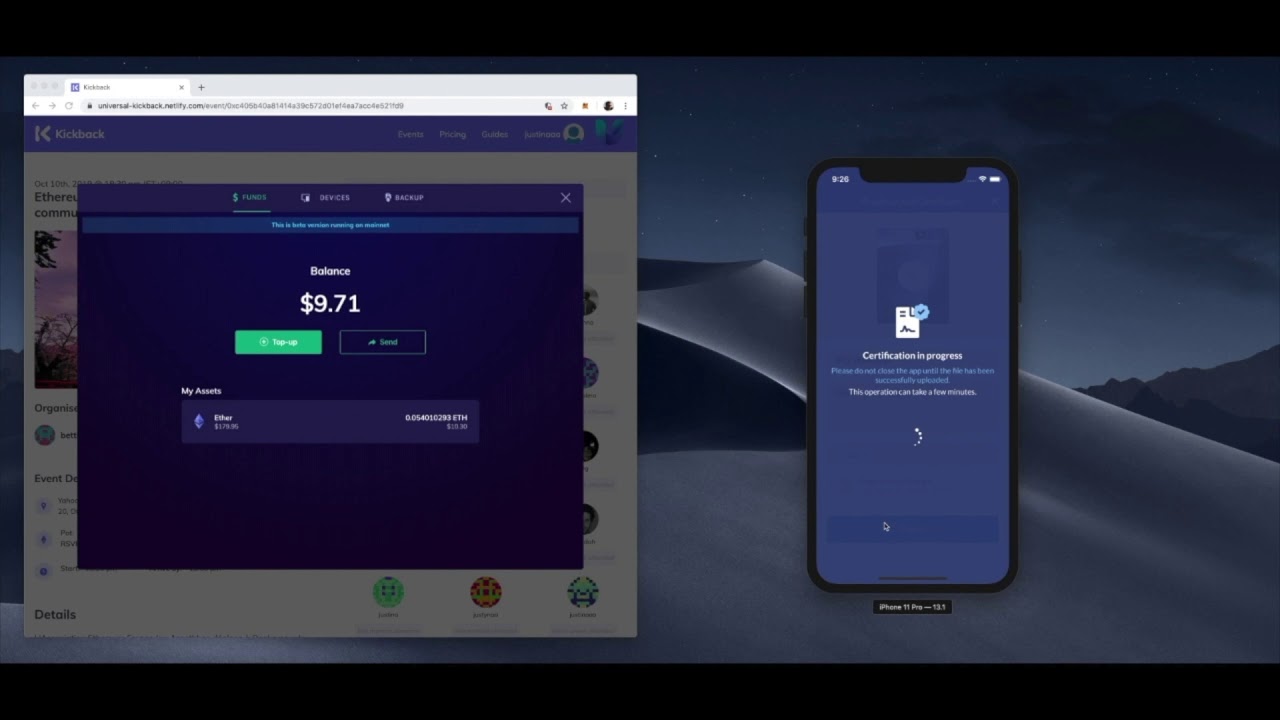 Universal Login at Devcon V