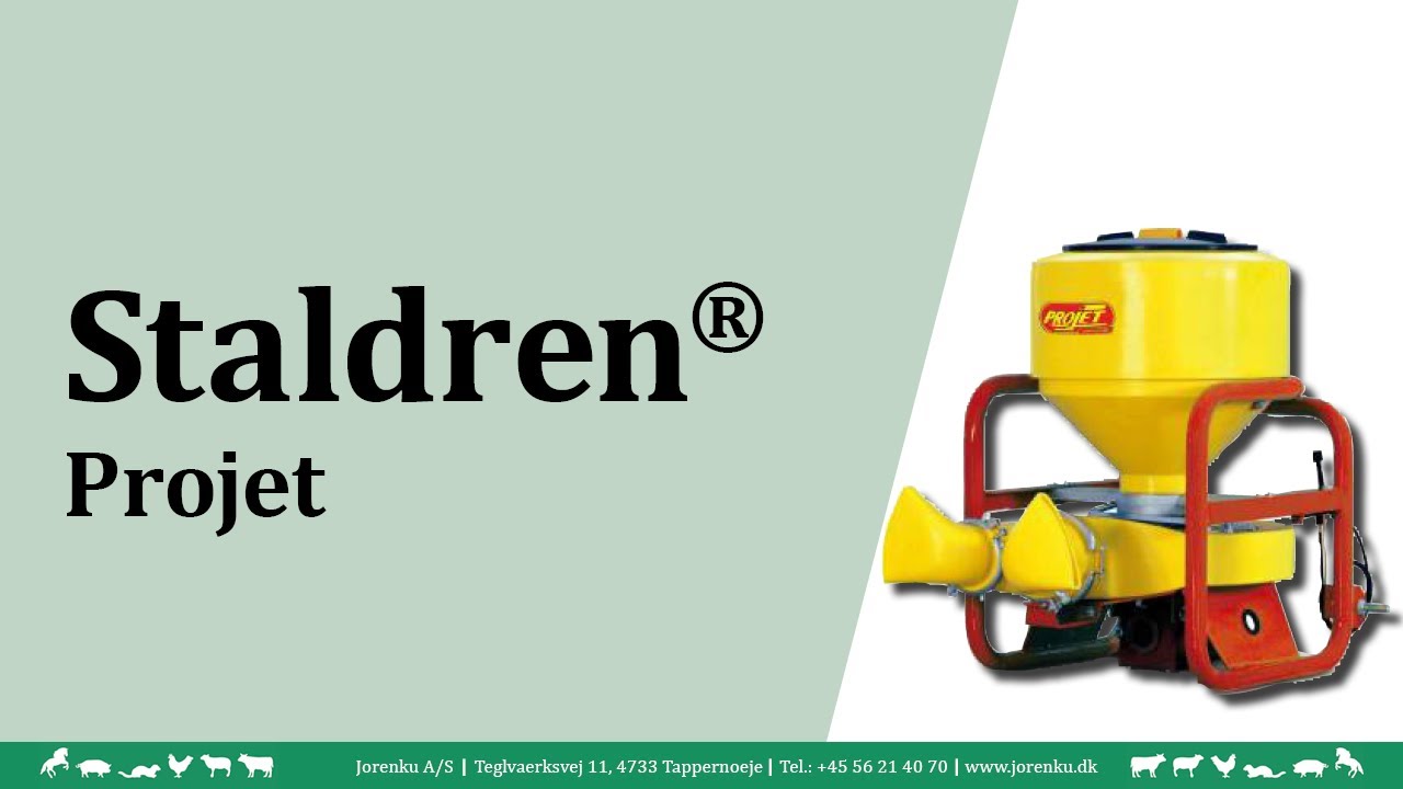 Staldren® Projet in broiler house | JORENKU