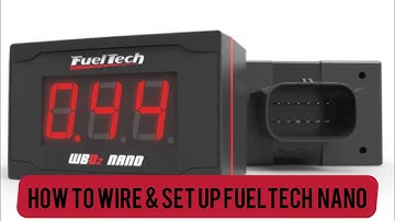 How to wire & set up fueltech nano