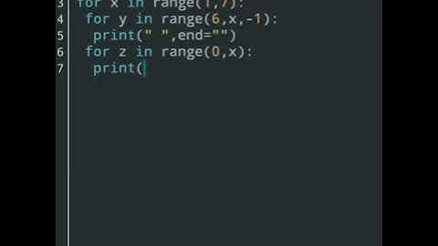 #python 02 To print Pyramid pattern in Python | python programming | #shorts #python #coding