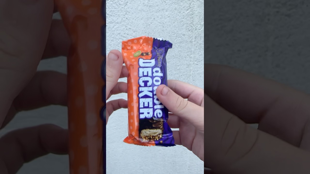 Double Decker UK Chocolate Nougat Cereal Bar UNRAVELLED 😍 