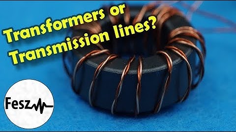 Energy transfer in Baluns