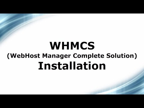 WHMCS Installation