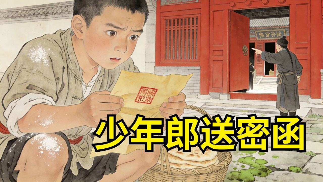 賣炊餅少年撿到密函，不識字卻知事大，送至巡撫衙門。巡撫破敵靠此信，奏請聖上：賜其入武學！十年後少年率軍平定海寇！【心事郵局】#民間故事#傳統故事#故事頻道#聽書#睡前故事#情感