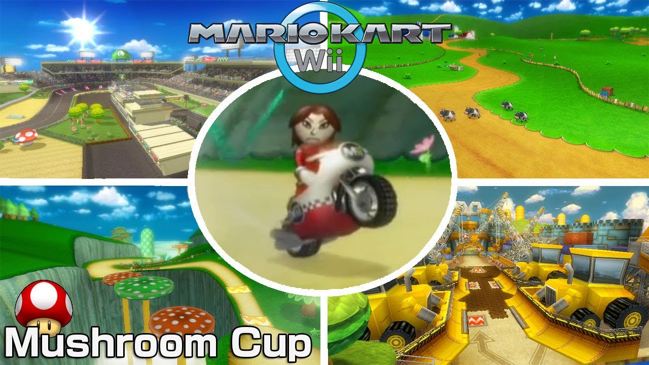 Mario Kart Wii - Mushroom Cup - YouTube