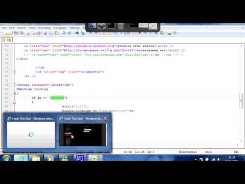 Hackthissite.org Javascript Level 1