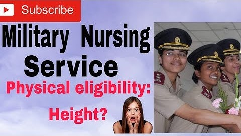 MNS Physical Eligibility (Height)