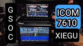 XIEGU GSOC & ICOM IC-7610