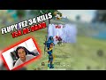 Flupy fez 34 kills e 15k de dano na rank solo vs squad