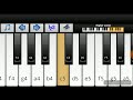 Dil Tera Aashiq song piano tutorial