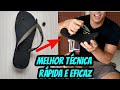 CONSERTAR chinelo HAVAIANAS - EM 1 MINUTO fica ORIGINAL!!!