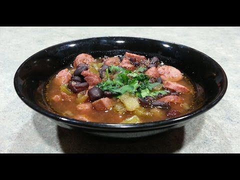 Sausage and Black Bean Soup