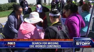 Search continues for missing CDC worker
