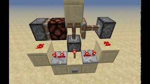 [Minecraft tutorial] Retractable lighting (with redstone lamps)