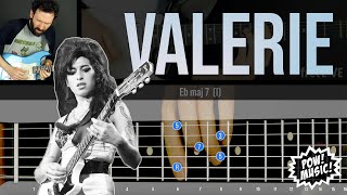 Valerie Amy Winehouse Chord Progression Guitar Lesson amp Cover BBC Live Version