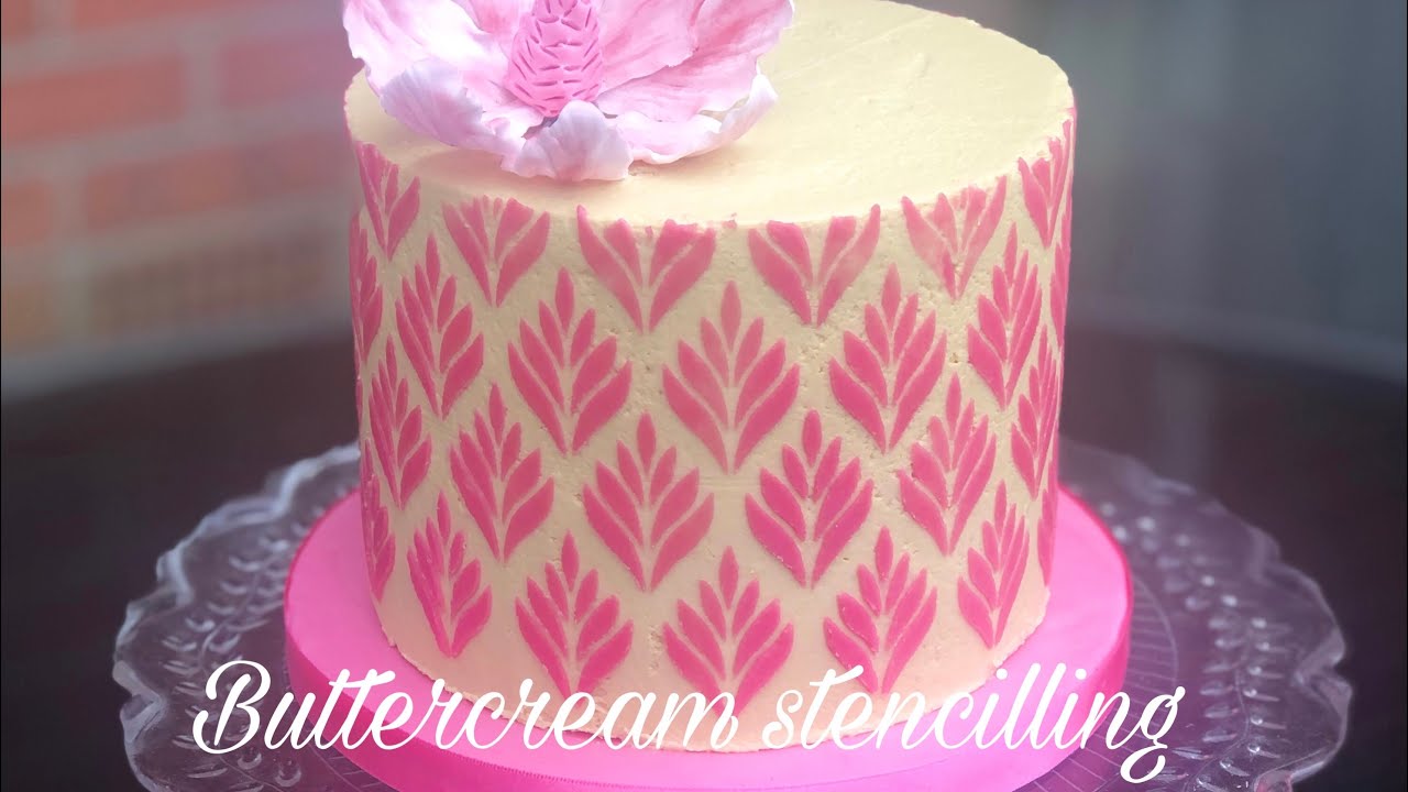 16 Ways To Use Stencils On Cakes 