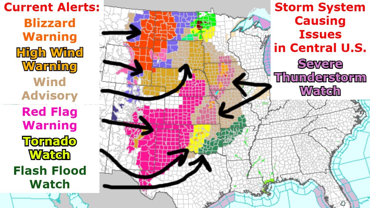 An Update on a Storm System Bringing Problems to Central U.S. + Another ...