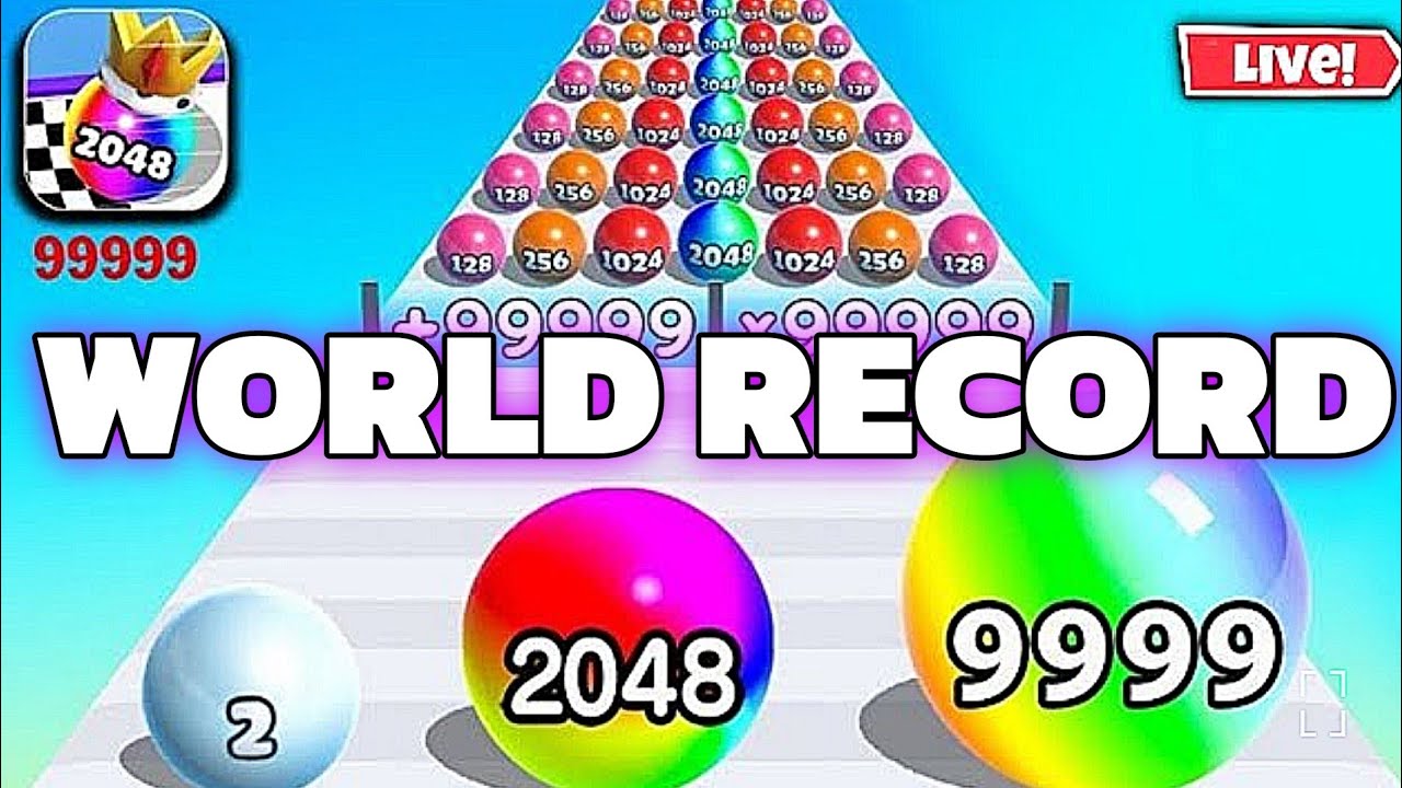 Ball Run 2048 Live