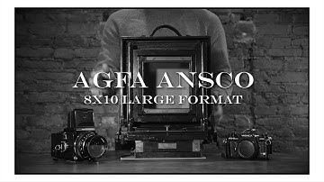 AGFA ANSCO 8x10 Large Format Film Camera