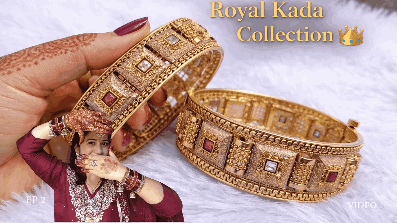 Traditional Must Have Kada Shopping 🛍️ | Budget Jewellery Haul | Ghar Se Shop