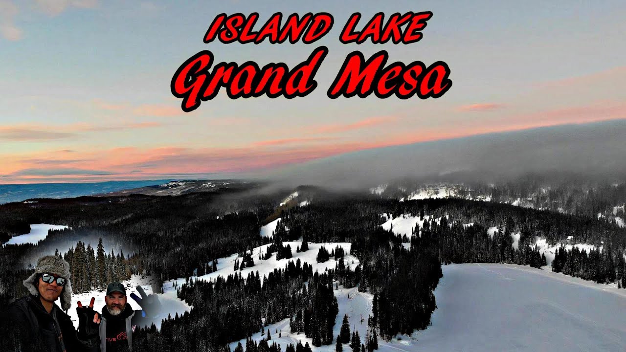 Ice Fishing Island Lake | Grand Mesa Colorado