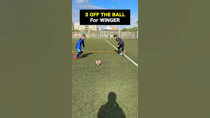 LEARN OFF THE BALL MOVEMENT for WINGER🔥#football #soccer #shorts