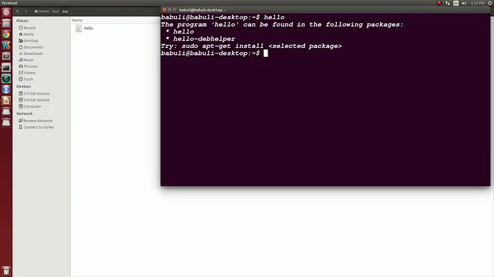 Different ways to set PATH in ubuntu