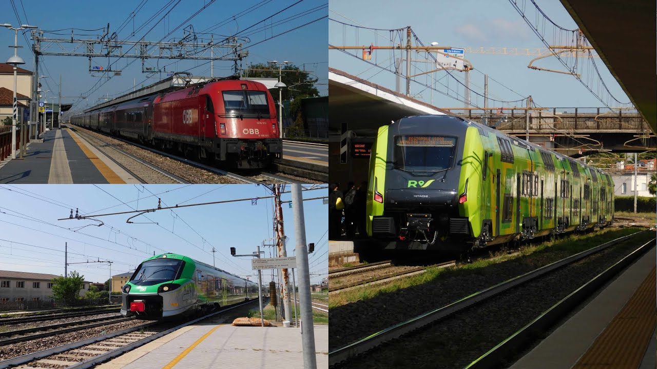 La nuova livrea Regionale, primi servizi dei pop Infrastrutture Venete, Railjet 2  e altri treni!!