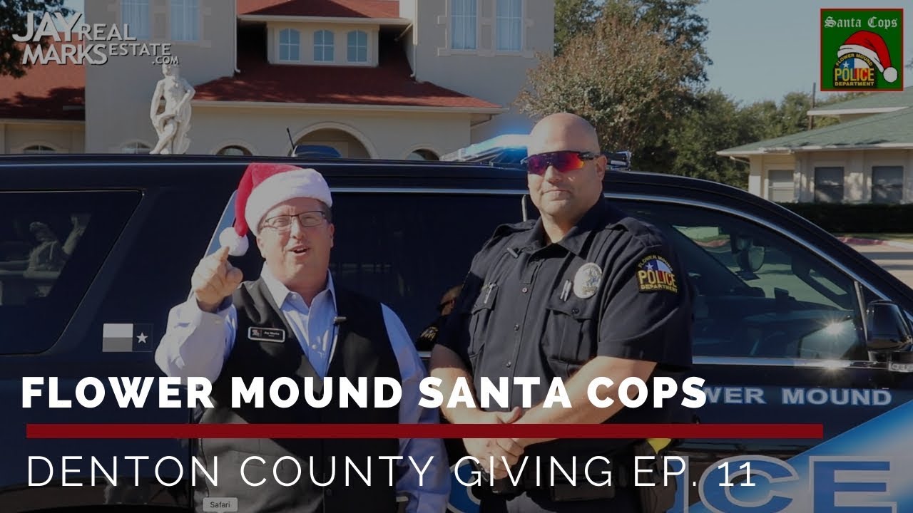 Denton County Giving: Flower Mound's Santa Cops Program - YouTube