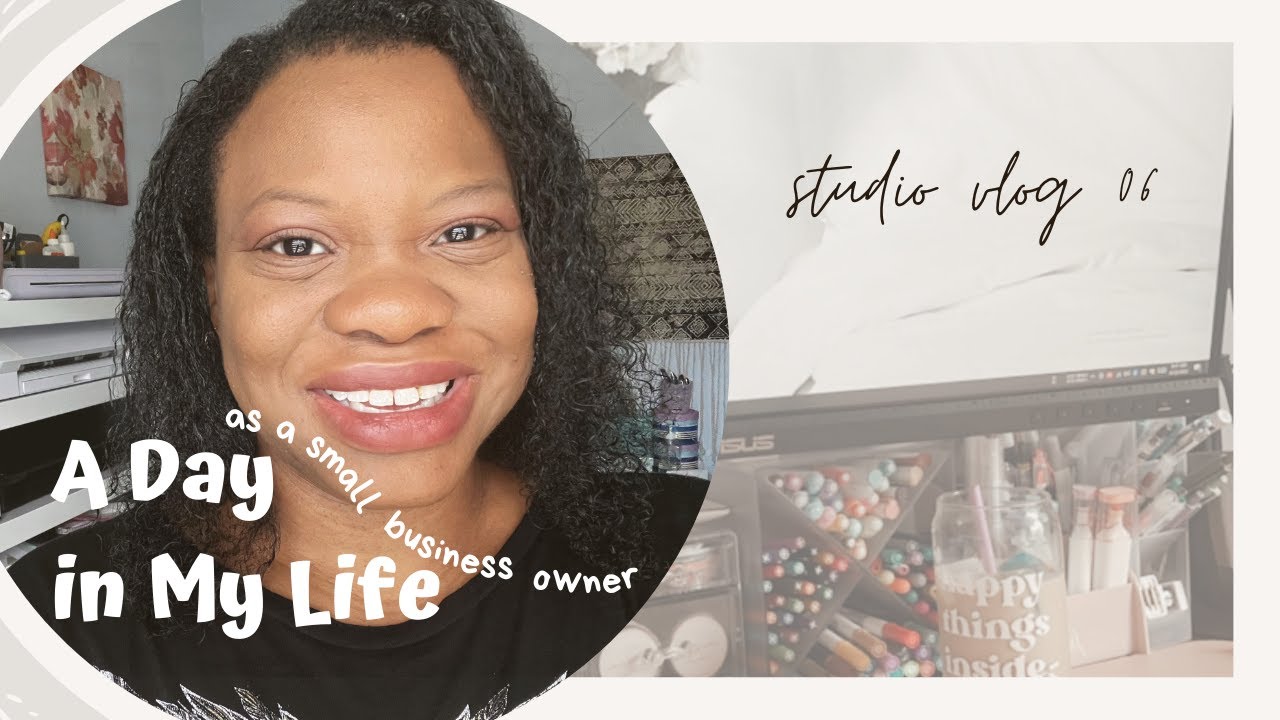 Day In The Life As A Small Business Owner | Mini Vlog - YouTube