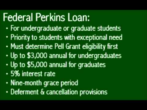 federal perkins loan