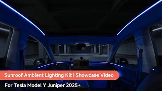 Upgrade Your Model Y Juniper Sunroof with Ambient Lighting! Sleek, Stylish & Dynamic Bring Your Tesla Model Y S Blind Spot Alerts To Light Juniper Style Ambient Lighting