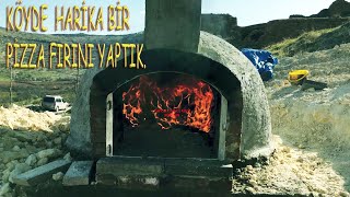 TAŞ FIRIN - KÖY FIRINI - PİZZA FIRINI NASIL YAPILIR ? How to Build Outdoor Brick Pizza Oven ?