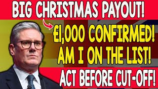 £1,000 DWP Christmas Bonus Confirmed for UK Seniors – Check If You Qualify!