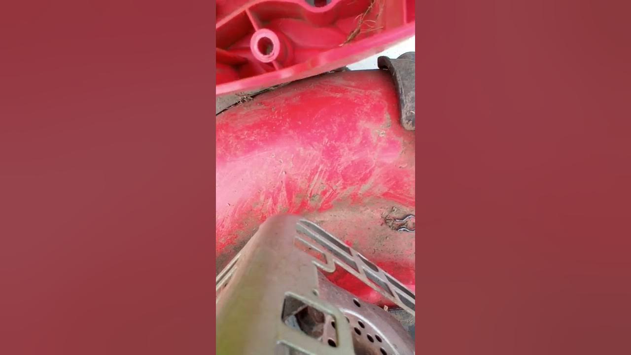 how to replace pull cord on craftsman m100 lawn mower YouTube