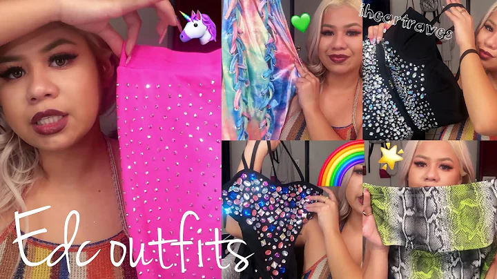 Edc outfits | iheartraves Haul | Lydia Hernandez