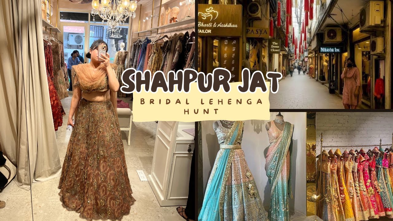 Shahpur Jat Bridal Shopping | Better than Chandni Chowk?