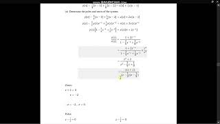 Lab 6 Report Presentation_Z-Transform_Y3S2