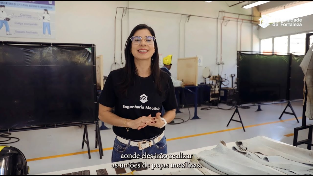 Venha conhecer os laboratórios de Engenharia Mecânica da Unifor! 🔧✨